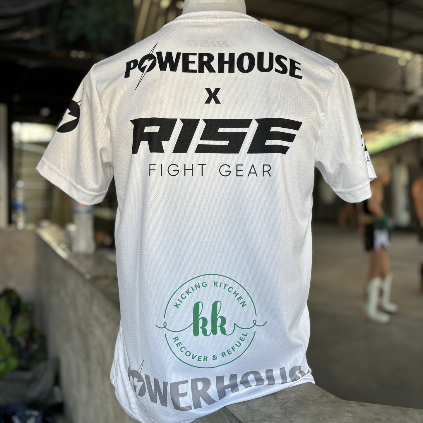 Powerhouse x Rise Dry Fit T-Shirt (Black or White) + FREE Shipping
