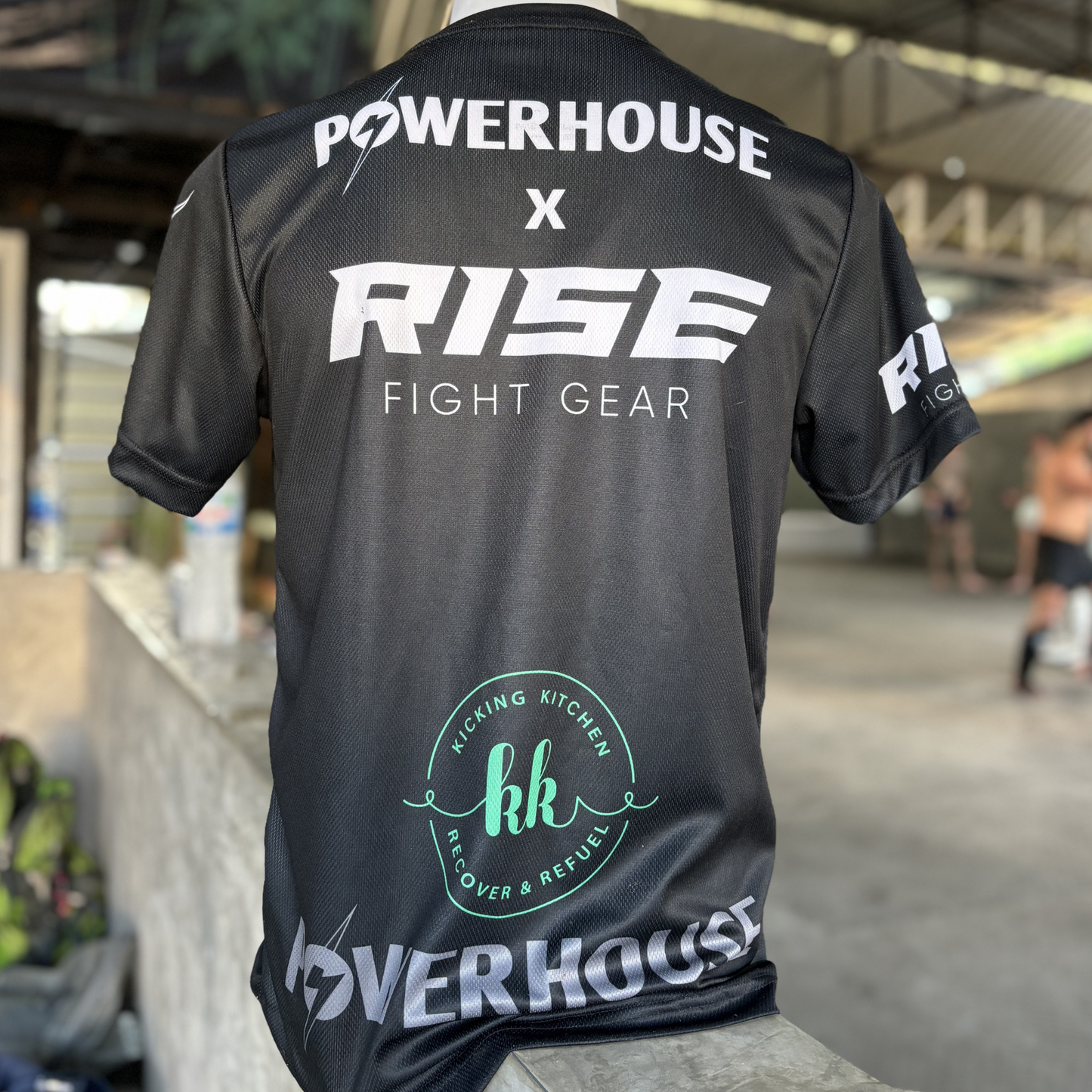 Powerhouse x Rise Dry Fit T-Shirt (Black or White) + FREE Shipping