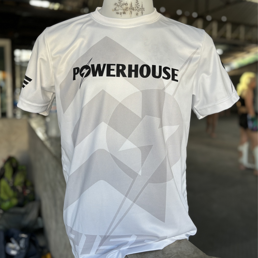Powerhouse x Rise Dry Fit T-Shirt (Black or White)